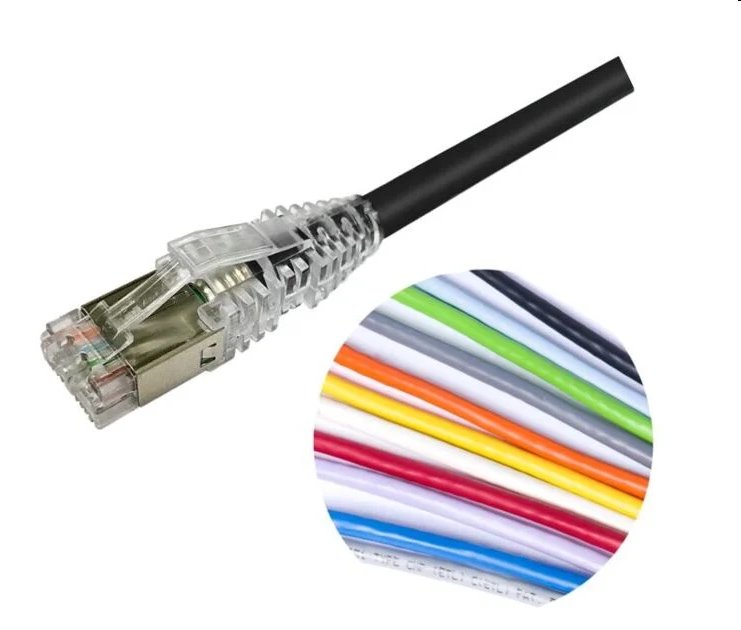 SYSTIMAX CommScope patch kábel Cat6A, S/FTP (PiMF), LSOH - 5.2m (17ft), bílý 