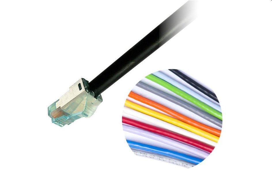 SYSTIMAX CommScope patch kábel Cat6A, S/FTP (PiMF), LSOH - 3.0m (10ft), bílý 