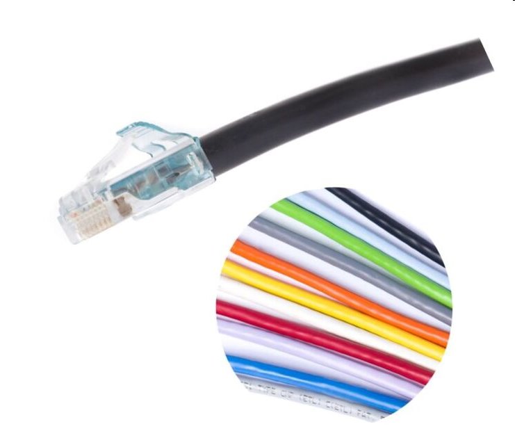 SYSTIMAX CommScope patch kábel Cat6A, U/UTP, LSOH - 3.0 m (10ft), žlutý 