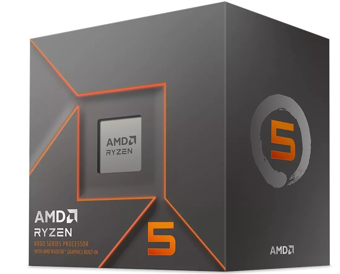 AMD Ryzen 5 8400F (až 4,7GHz / 22MB / 45-65W / AM5) Box chladic