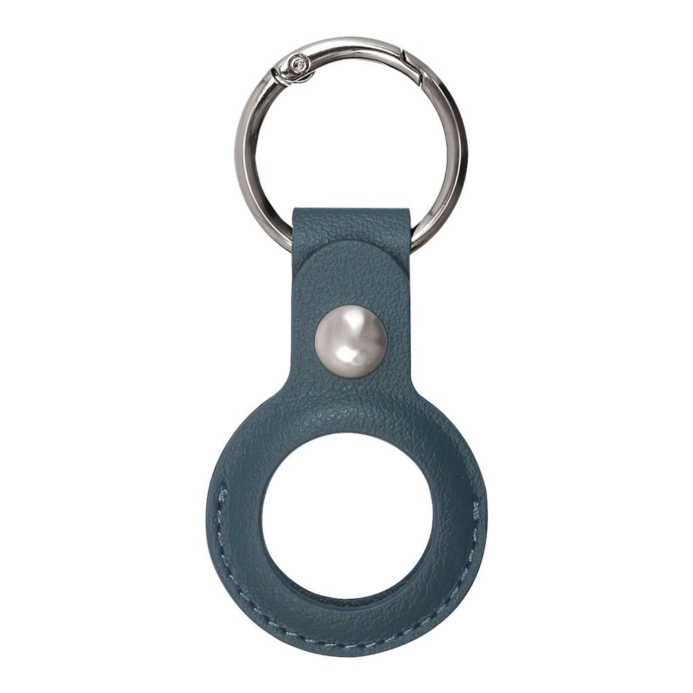Xqisit puzdro NP Faux Leather Keyring pre AirTag - Blue
