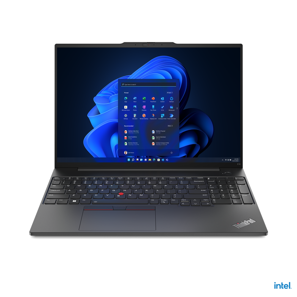 Lenovo ThinkPad  E16 Gen1 Intel i5-1335U 16GB 512GB-SSD 16"WUXGA IPS AG MX550-2GB Win11Pro Graphite Black