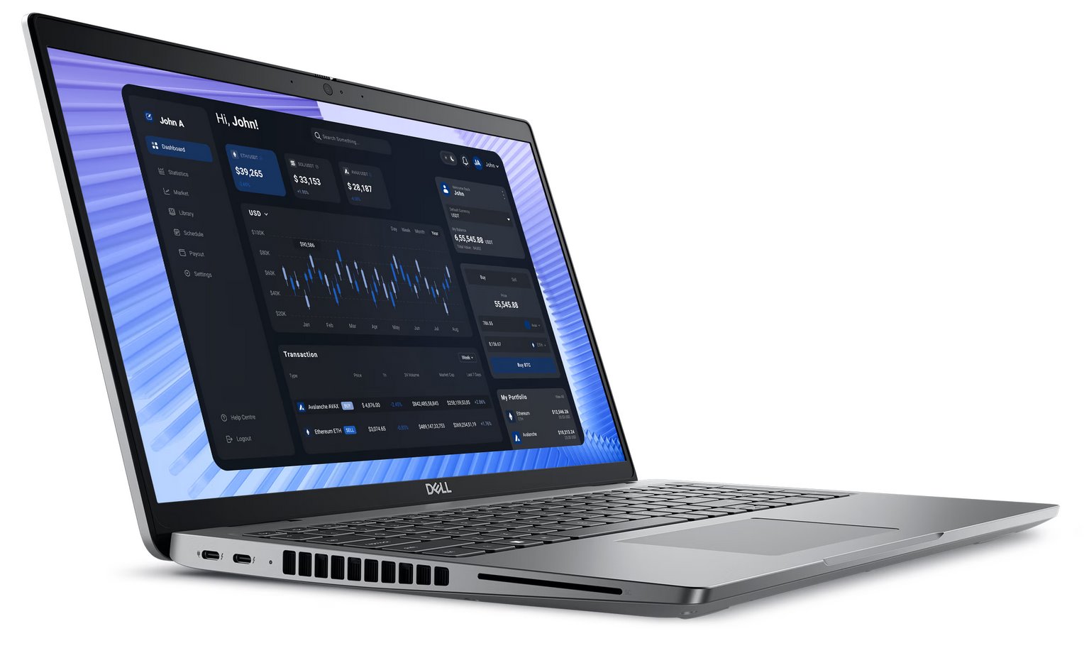 DELL Mobile Precision 3591 15,6" FHD 400nit/ U7-155H/ 32GB/ 1TB SSD/ RTX 1000 Ada 6GB / SCR / W11Pro/3Y ProSpt
