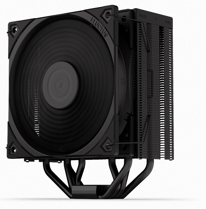 ENDORFY chladič CPU Fera 5 Black / ultratichý/ 120mm fan/ 4 heatpipes / PWM/ pre Intel a AMD 