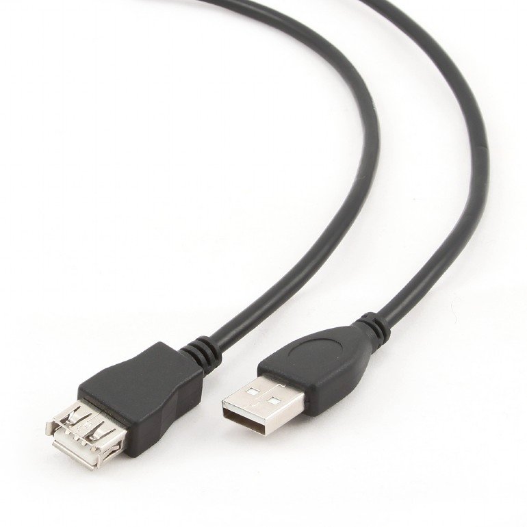 Kábel CABLEXPERT USB A-A 4,5m 2.0 predlžovací HQ s ferritovým jadrom