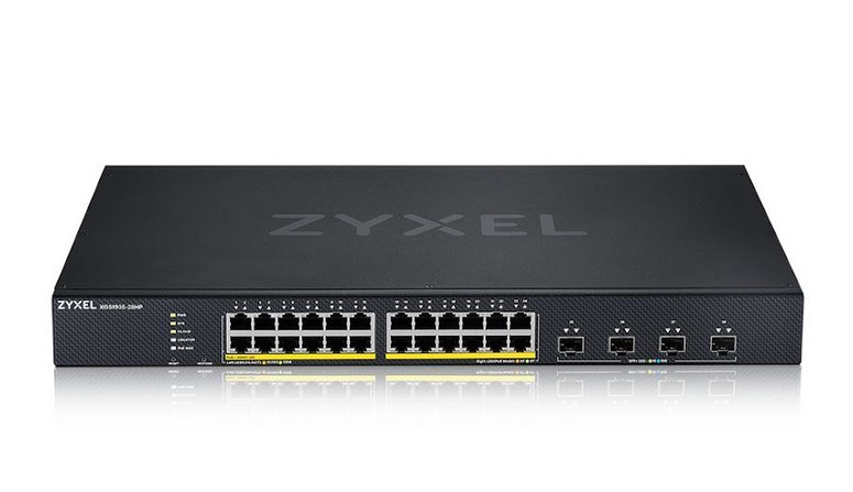 Zyxel XGS1930-28HP 28-portový inteligentný spravovaný PoE prepínač, 24x gigabitový RJ45, 4x 10GbE SFP+, rozpočet PoE 37