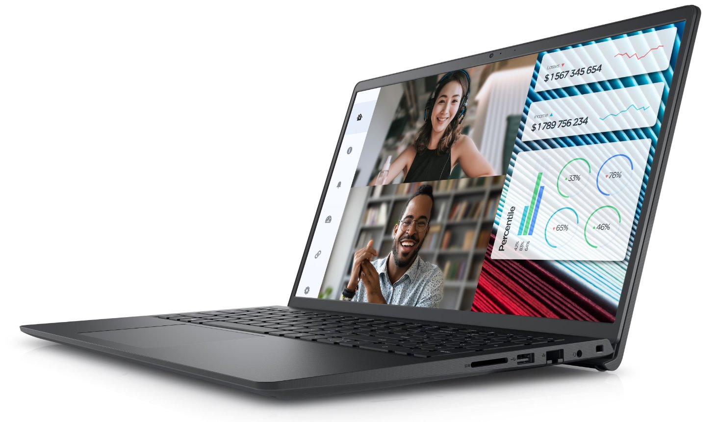 DELL Vostro 3530 15,6" FHD i5-1334U 8GB 512GB SSD Intel UHD FPR 3Cell Win11Pro 3Y ProSpt