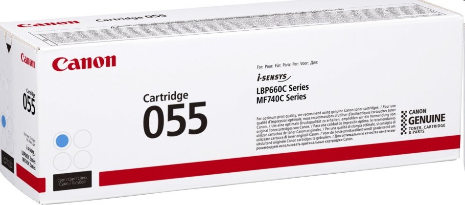 Canon cartridge 055 cyan (2.100 str.)