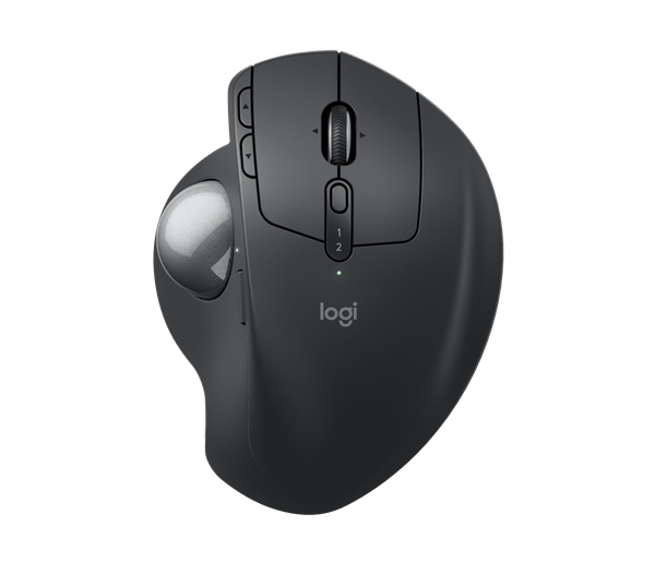 Logitech MX Ergo S - pokročilý bezdrôtový trackball - grafitový