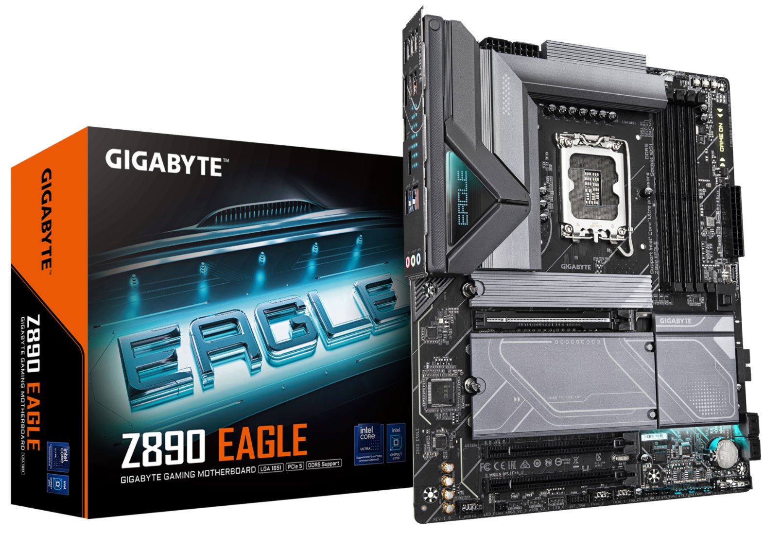 Gigabyte Z890 EAGLE, Intel Z890, LGA1851, 4xDDR5, ATX