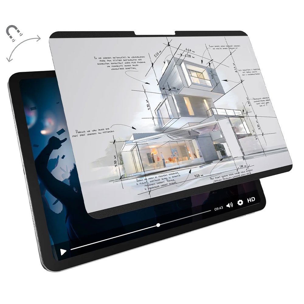 SwitchEasy EasyPaper Pro Magnetic Paper-Feel Screen Protector pre iPad Air 13" M2/M3 2024/2025