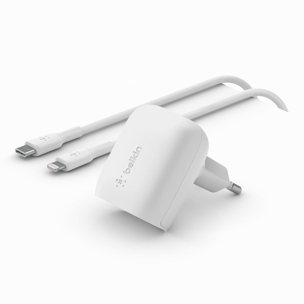 Belkin Boost Charge USB-C Wall Charger 20W + 1m USB-C/Lightning kábel - White *Rozbalený*