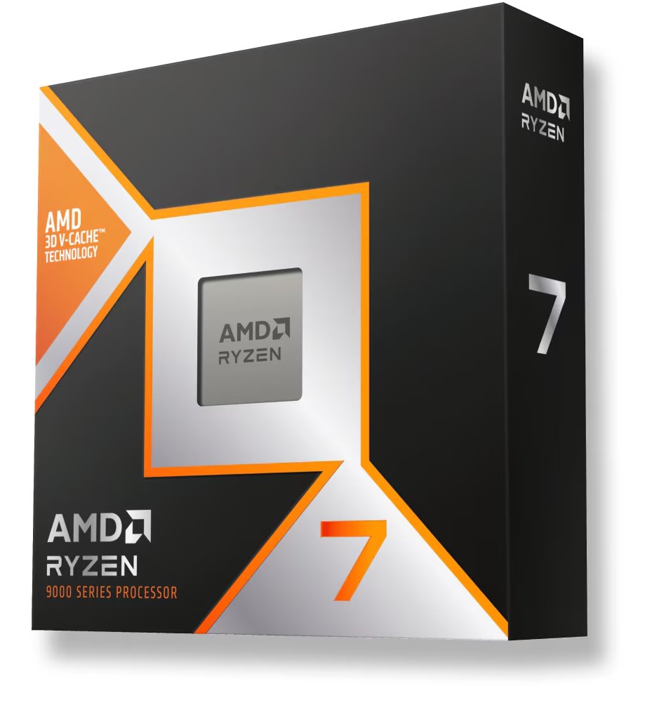 AMD Ryzen 7 9800X3D (až 5,2GHz / 104MB / 120W / AM5) Box, bez chladica