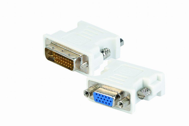 Cablexpert adaptér DVI -> 24 pin male VGA /24M/HD15F/