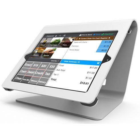 Compulocks Nollie iPad Mini POS Kiosk, White