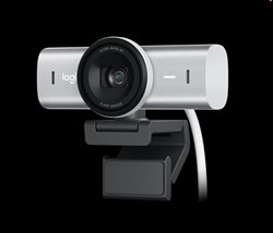 Logitech® MX Brio 4K Ultra HD Webcam - PALE GREY