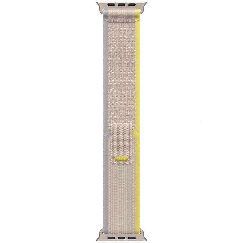 Apple Watch 49mm Yellow/Beige Trail Loop - M/L *Vystavený*
