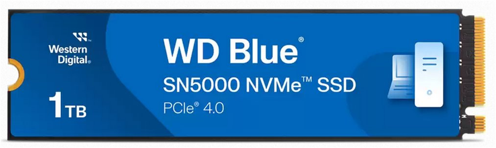 WD Blue SN5000 SSD 1TB M.2 NVMe Gen4 5150/4900 MBps