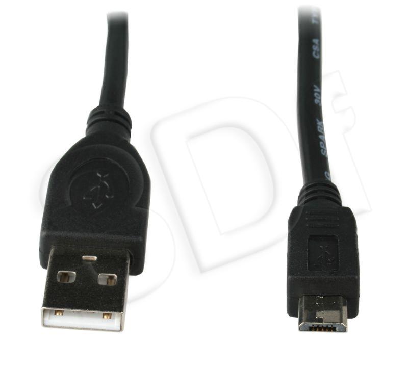 Kábel CABLEXPERT USB A Male/Micro B Male 2.0, 1,8m, Black High Quality