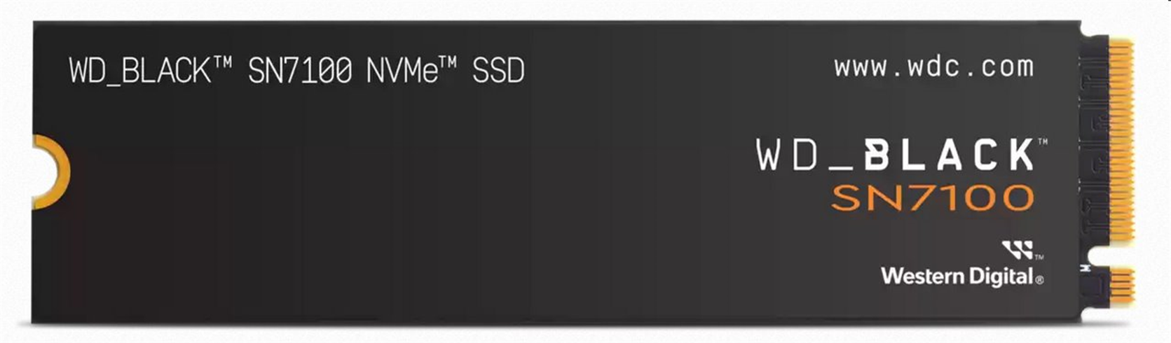 WD BLACK SN7100 SSD 1TB M.2 NVMe Gen4 7250/6900 MBps