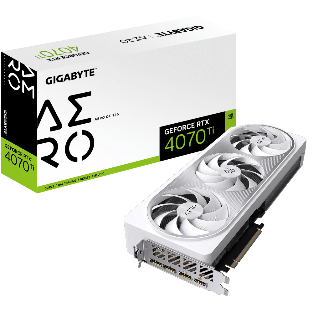 Gigabyte GeForce RTX 4070 Ti AERO OC 12G