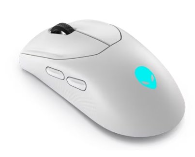 Dell Alienware AW720M/ Herná/ Optická/ 26 000 DPI/ Drôtová+bezdrôtová/ Biela