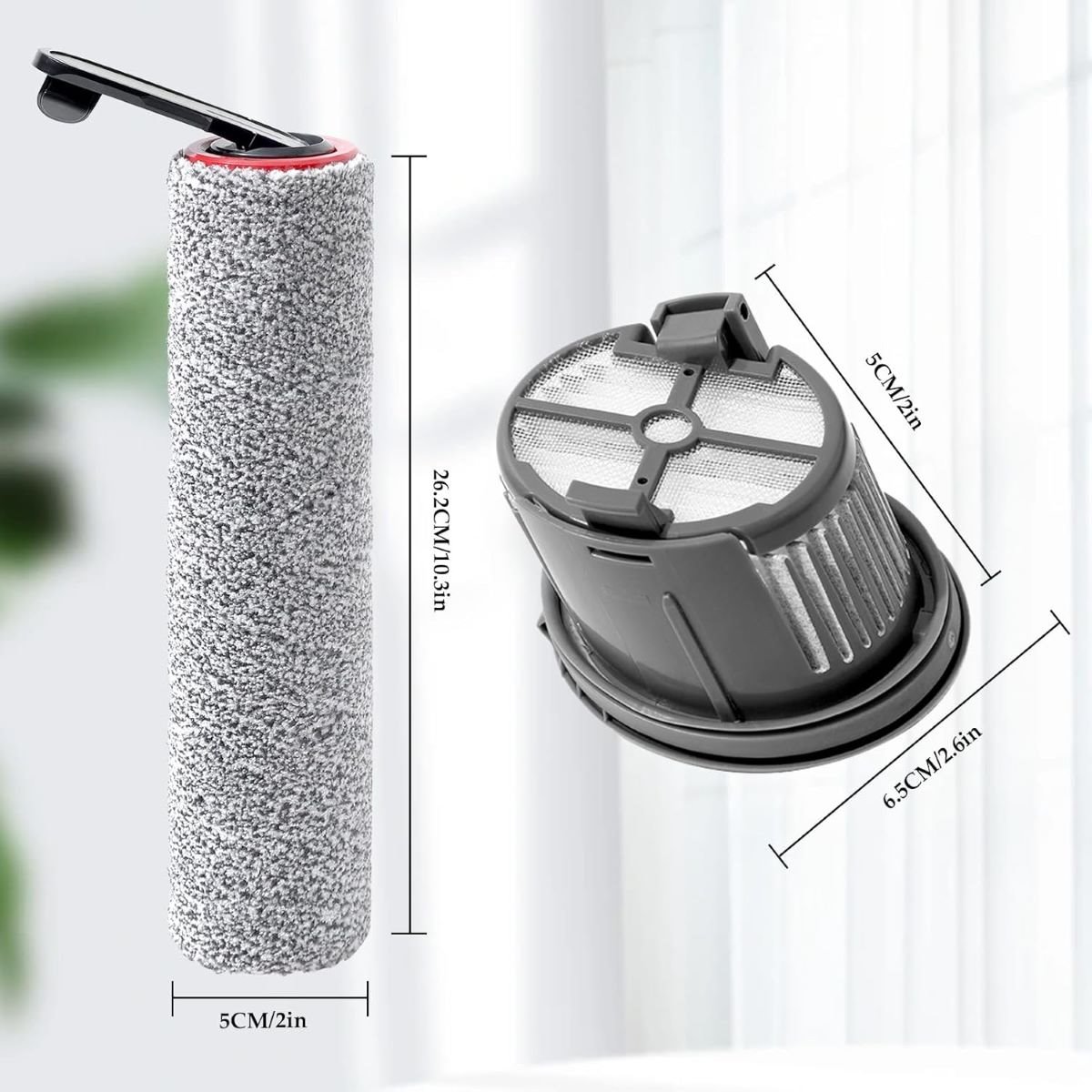 Dreame nahradny filter a kefa pre H14 a H14 Pro
