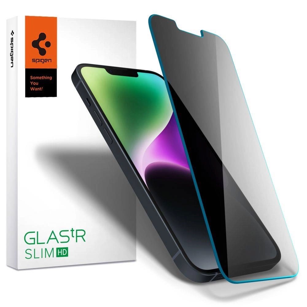 Spigen ochranné sklo GLAS.tR Slim HD Anti Glare/Privacy pre iPhone 14 Plus/13 Pro Max