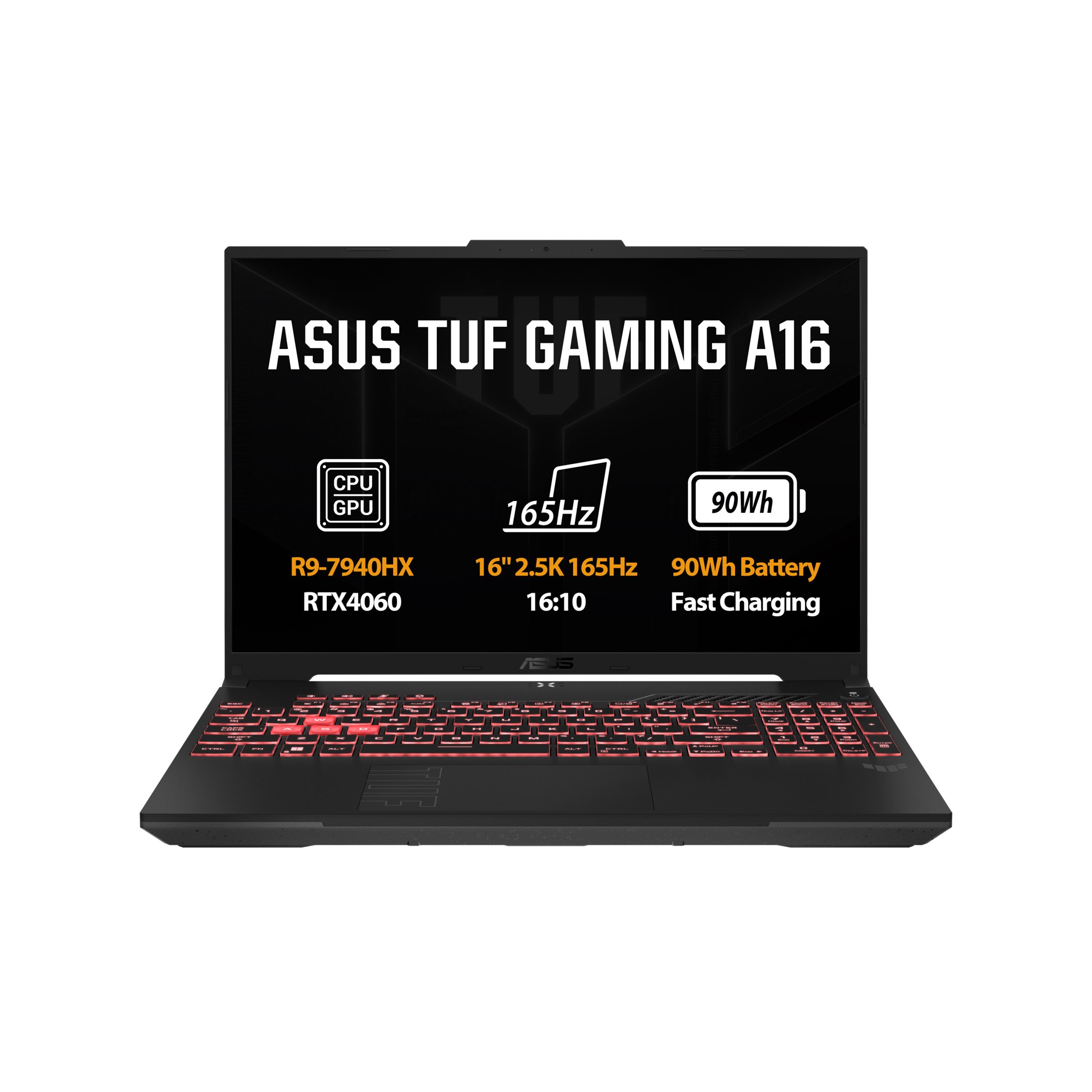 ASUS TUF Gaming A16/ FA607PV-QT117W/ R9-7940HX/ 16