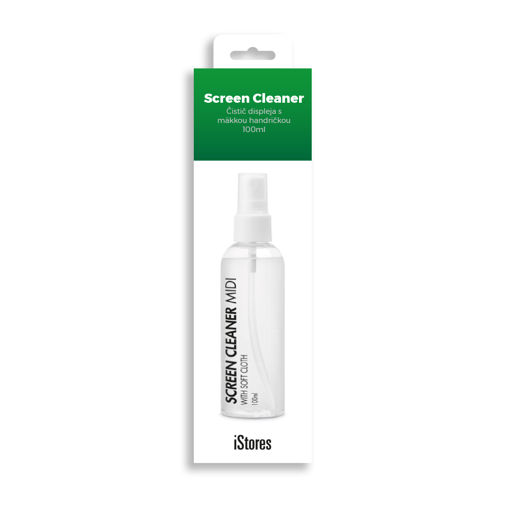 iStores by Aiino - Screen cleaner spray with cloth 100 ml