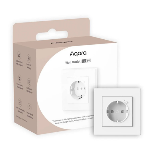 Aqara Smart Home Podomietková zásuvka H2 EU