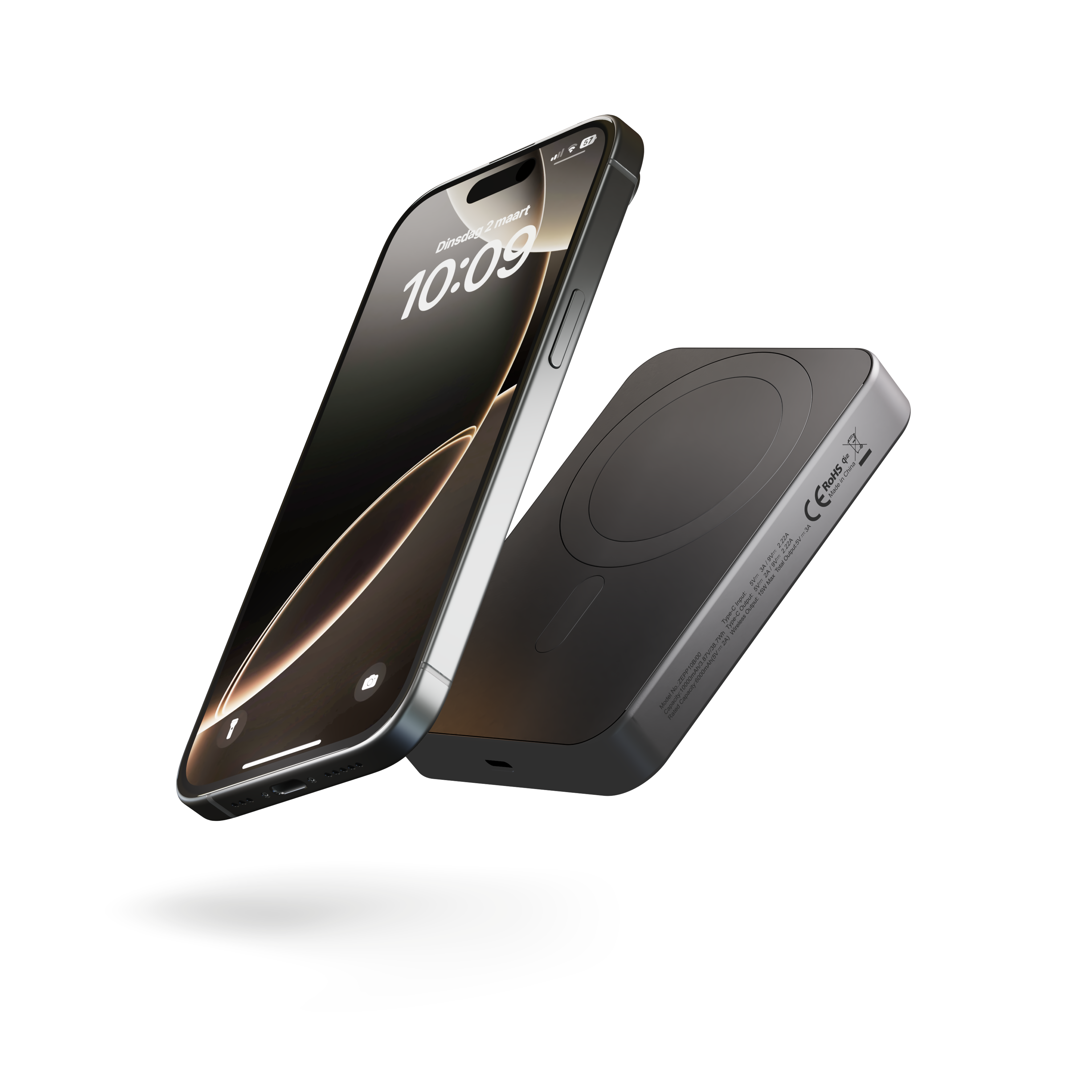 ZENS Powerbank Pro 1 slim 10.000 mAh Black