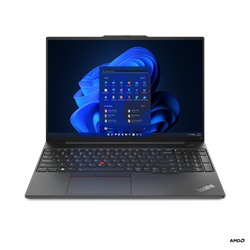 Lenovo ThinkPad  E16 Gen2 Ryzen5 7535HS 16GB 512GB-SSD 16"WUXGA IPS AG IntegRadeon Win11Home Black