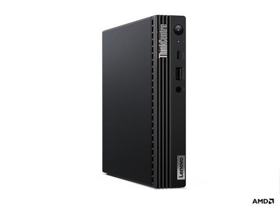 Lenovo ThinkCentre M75q Gen5.Tiny Ryzen3 8300GE 8GB 256GB-SSD IntegRadeon Win11Pro Black