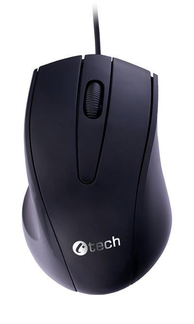 Myš C-TECH WM-07, čierna, USB