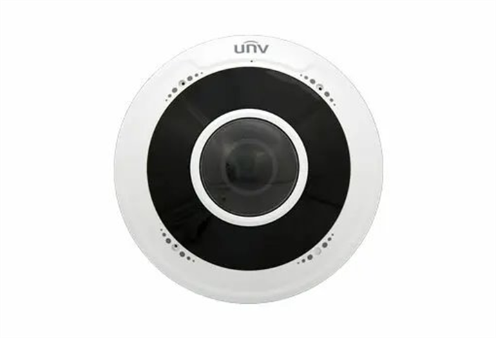 Uniview IPC815SB-ADF14K-I0,  5Mpix,  H.265,  zv.1.4 mm (180°),  IR 10 m,  DI/ DO,  audio,  Mic,  IP66 antivandal,  rybie oko