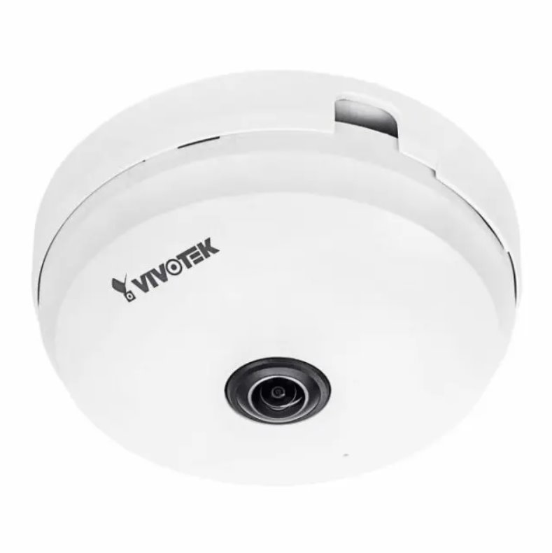 Vivotek FE9180-H-V2, 3.6 Mpix, 15sn/s, obj. 1.16mm (360°), DI/DO, Mic.in, PoE, WDR Pro 87dB, MicroSDXC, 3DNR, vnitřní