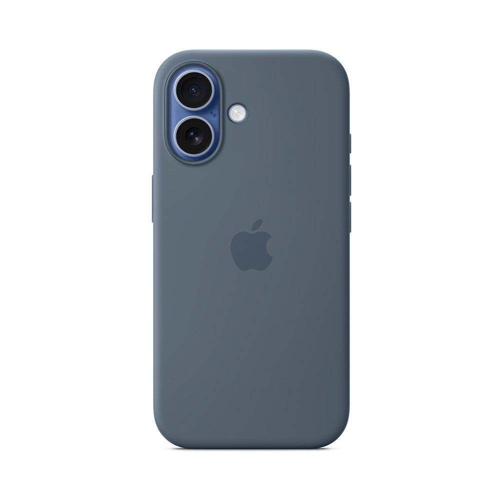 iPhone 17 Silicone Case with MagSafe - Anchor Blue