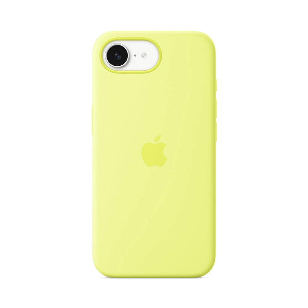 iPhone 16e Silicone Case – Neon Yellow