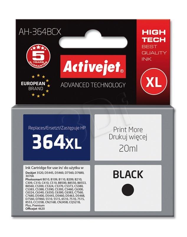 Atrament ActiveJet pre HP CN684 (no.364XL) Black