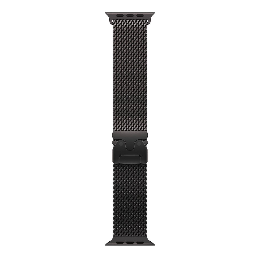 Watch Acc/ 49/ Black Titanium Milanese Loop - S