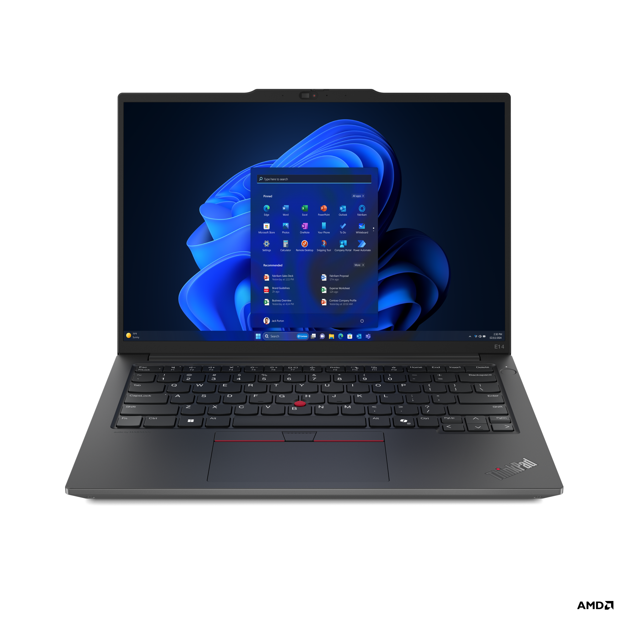 Lenovo ThinkPad E14 Gen7 Ryzen5 230 16GB 512GB-SSD 14.0