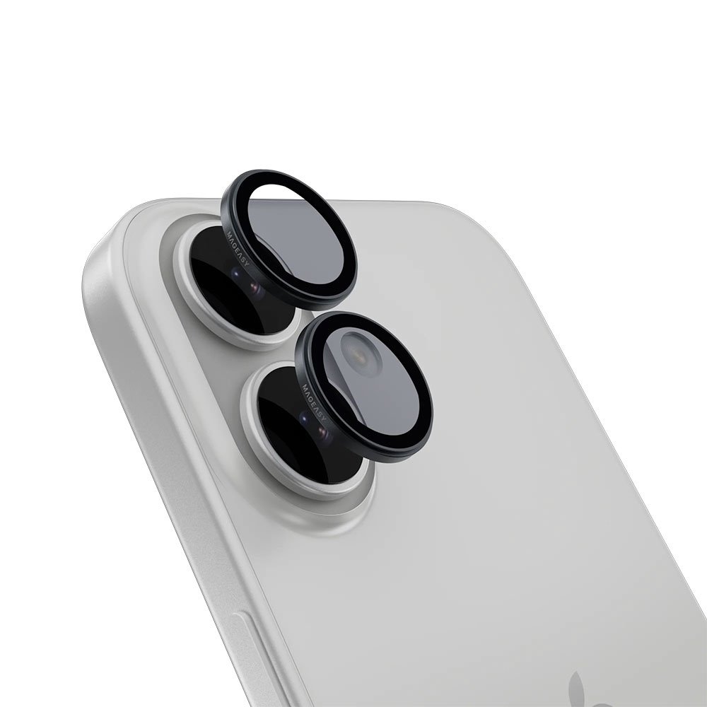 SwitchEasy Lenz Sapphire Camera Lens Protector pre iPhone 17 - Smoky Blue