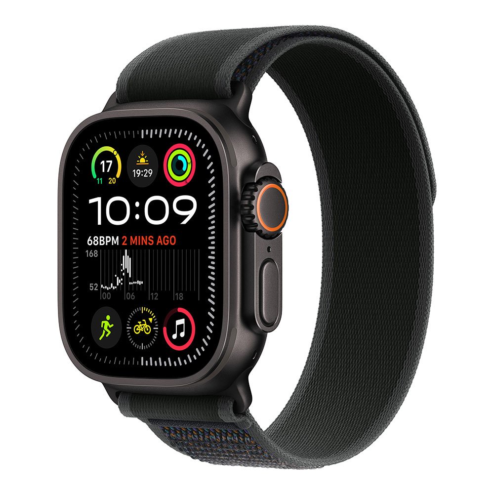 Apple Watch Ultra 2 GPS + Cellular 49mm Black Titanium Case with Black Trail Loop - S/M *Rozbalený*
