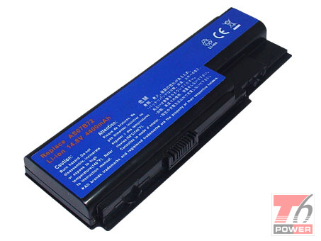 Batéria T6 Power Acer Aspire 5310, 5520, 5720, 5920, 7720, TravelMate 7530, 5200mAh, 77Wh, 8cell
