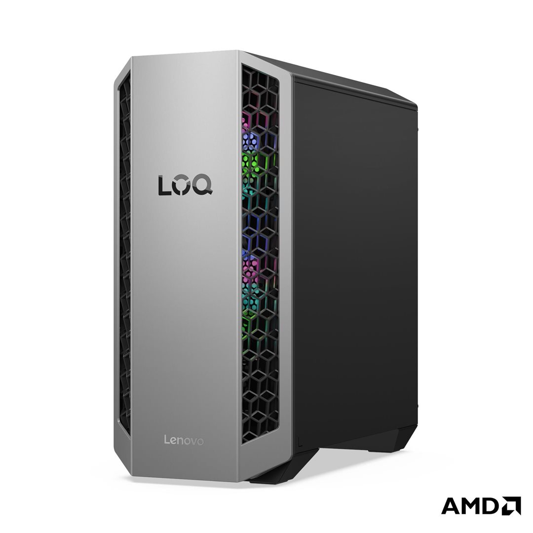 Lenovo LOQ Tower 26ADR10 Ryzen7 8745HX  16GB 1TB-SSD RTX5050-8GB DOS Luna Grey