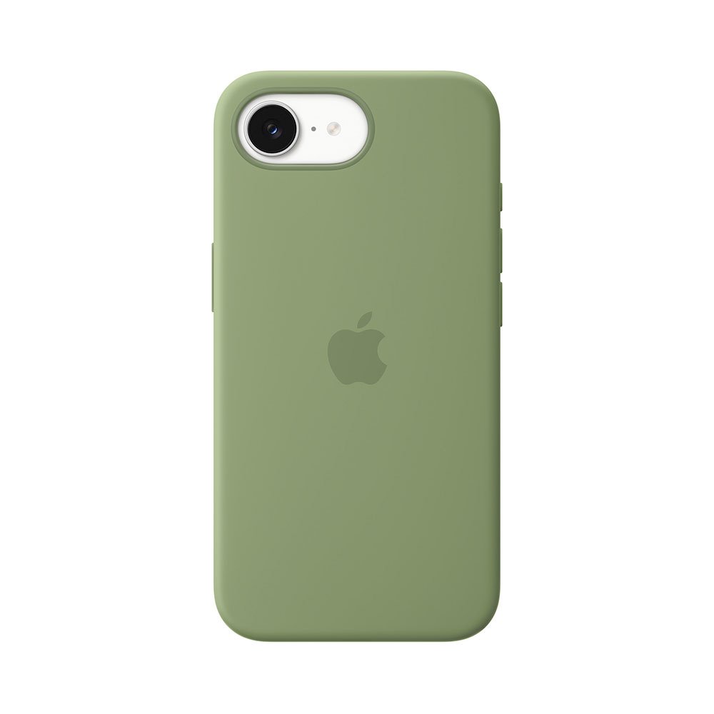 iPhone 17e Silicone Case with MagSafe – Light Moss