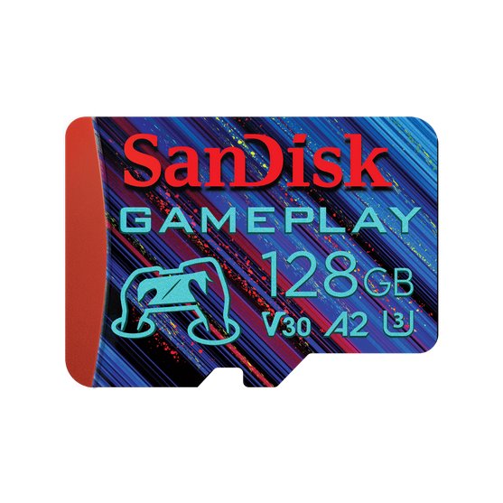 SanDisk GamePlay 128GB microSD card 190/130MBps