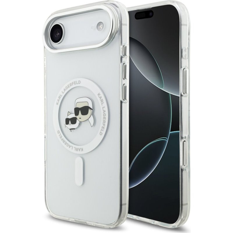 Karl Lagerfeld IML Choupette Peekaboo MagSafe MagSafe kryt iPhone Air priehľadná