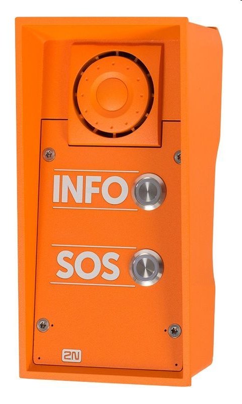 2N® IP Safety - 2 tlačítka INFO SOS, 10W reproduktor